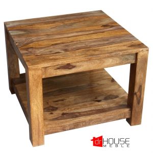 Kwadratowy stolik z palisandru 60cm- Zen Natural