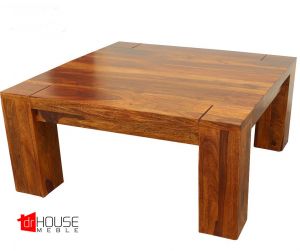 Drewniany kwadratowy stolik 100cm GOBI PALISANDER